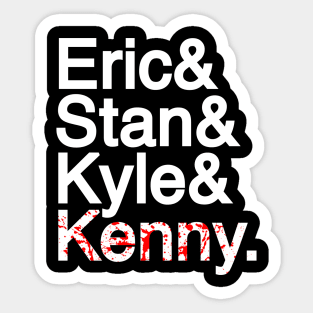 Team South Park Sticker